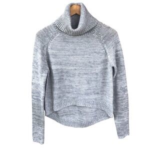Revolve John + Jenn Light Gray Turtleneck Sweater
